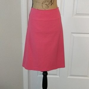 Eloquii Lined Pink Skirt